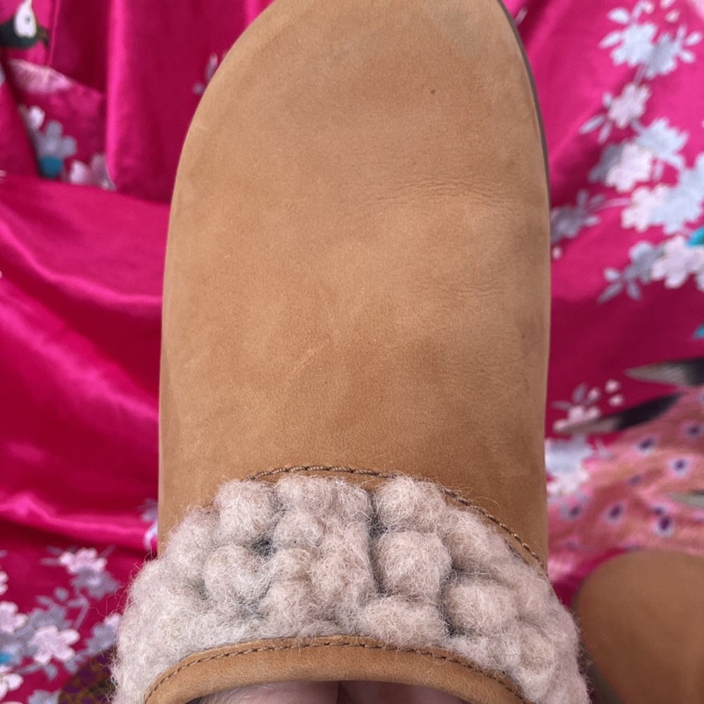 Merrell Encore Kassie Slide Wool Clog Size 8 Natu… - image 6